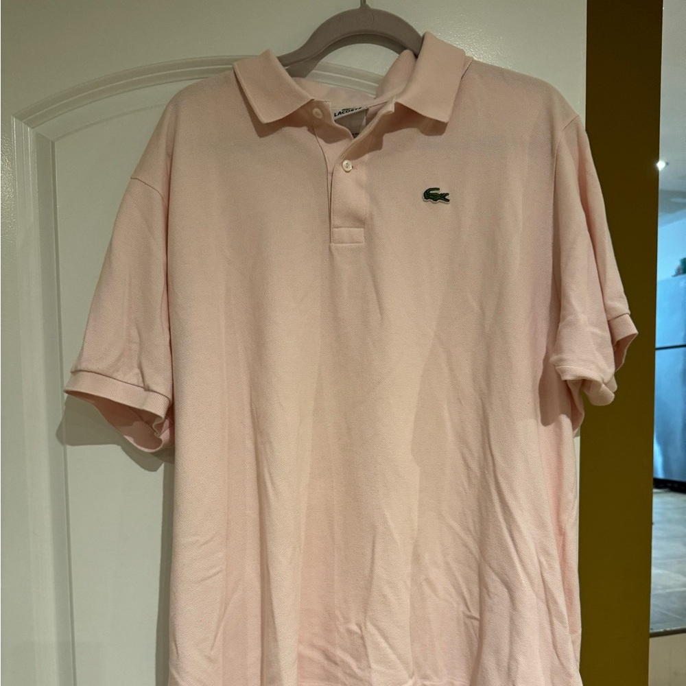Size 9 (US L) multiple colored Lacoste shirts